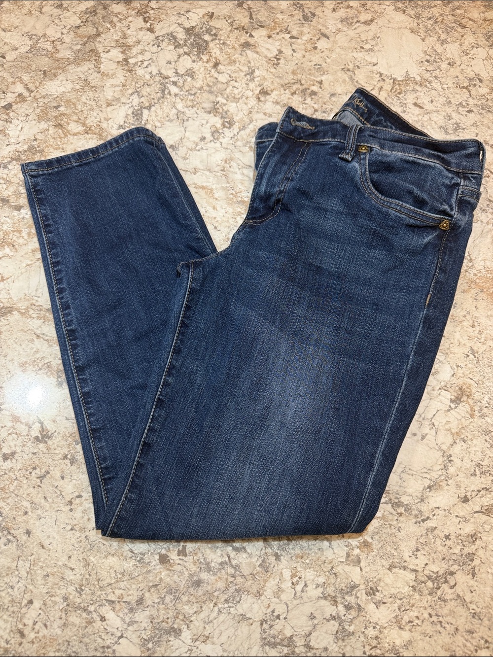 KUT from the Kloth Katy Ankle Straight Leg Jeans
